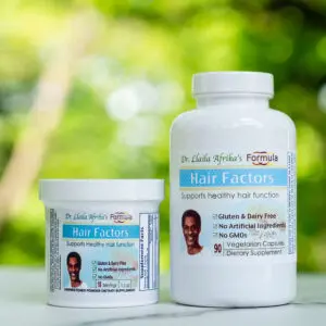 Hair supplements from Dr. LLaila Afrika