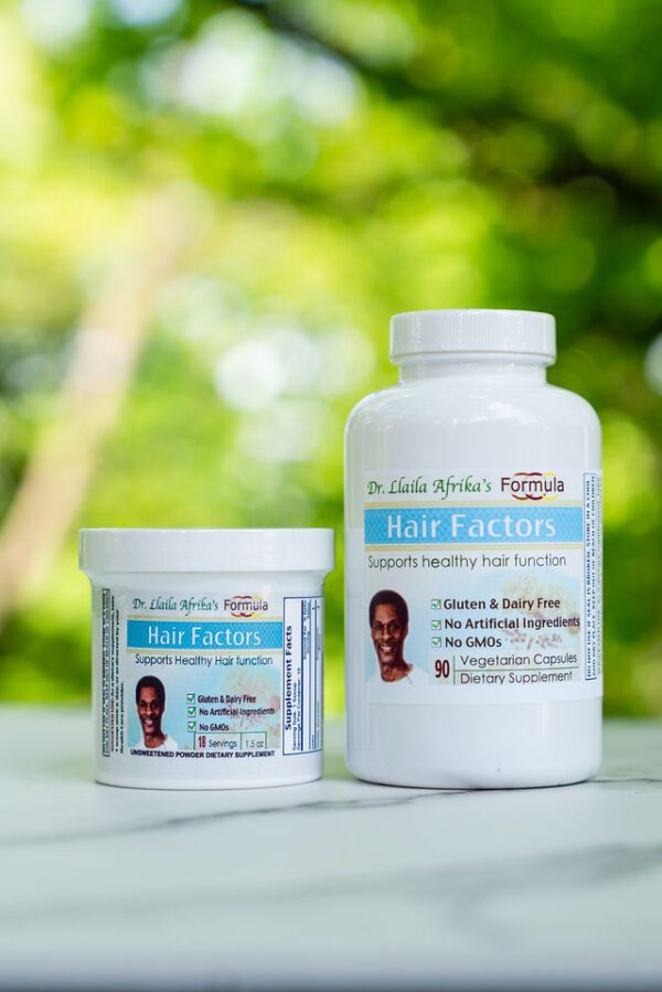 Hair supplements from Dr. LLaila Afrika