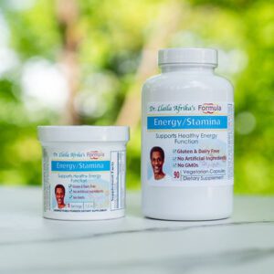 Energy supplements from Dr. LLaila Afrika
