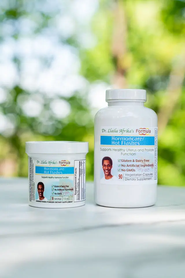 Hormone supplements from Dr. LLaila Afrika