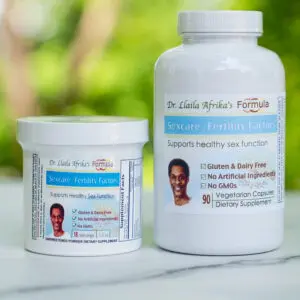 Fertility supplements from Dr. LLaila Afrika