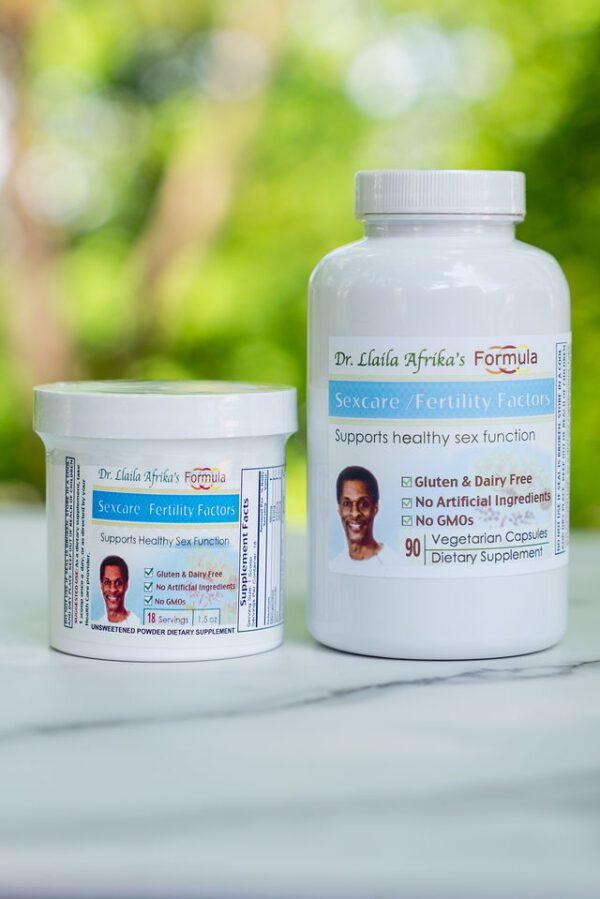 Fertility supplements from Dr. LLaila Afrika