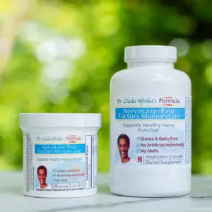 Nerve and memory supplements from Dr. LLaila Afrika